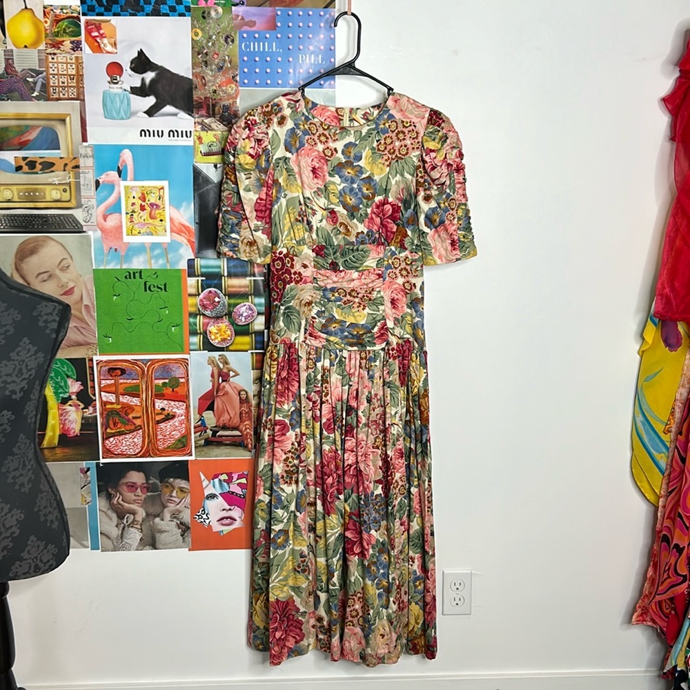 Vintage Misty Lane midi dress